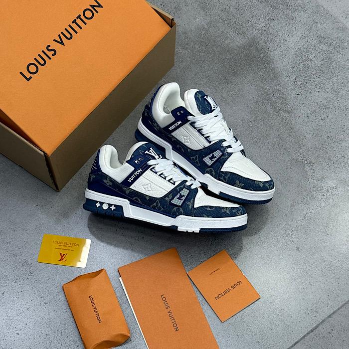 کتونی لیویتون مستر سفید سرمه ای